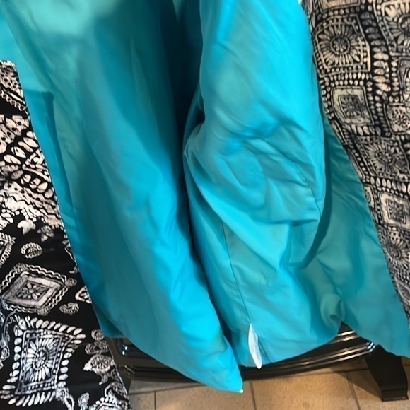 Coldwater Creek blazer size 12 black white - Picture 6 of 7